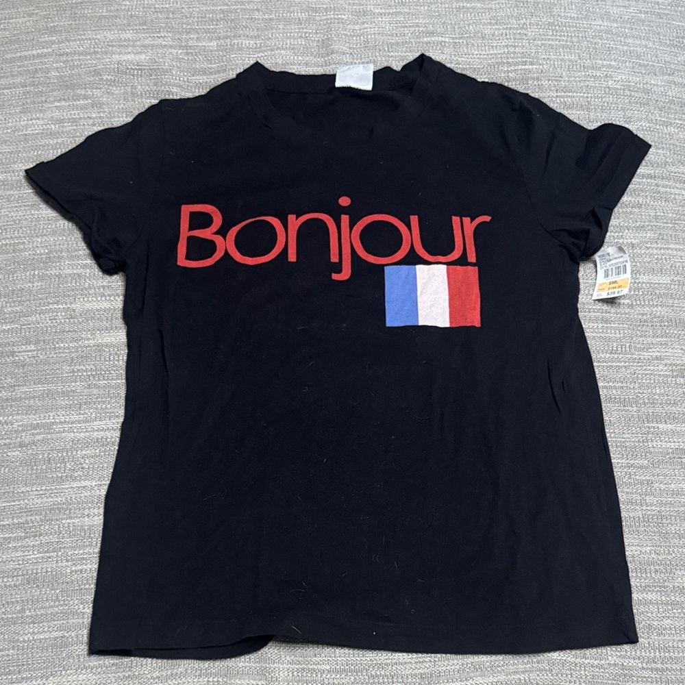 Rebel Yell Bonjour Black woman’s T-Shirt